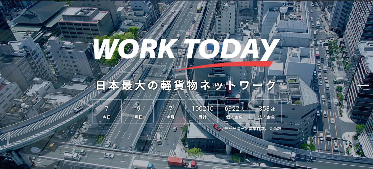 WORK TODAY（ワークトゥデイ）のサービス紹介